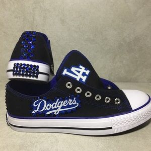 COMPASS/SPORT BRAND MLB DODGERS WOMENS BLING SHOES